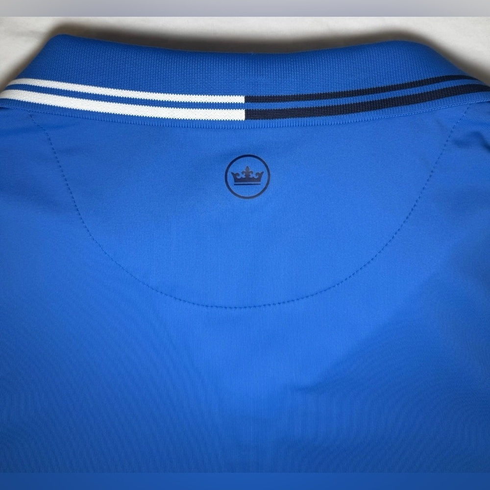 Peter Millar Women's 1/4 Zip Neck Sleeveless Polo Golf Shirt Sz XL UPF 50+ Logo - Picture 8 of 12